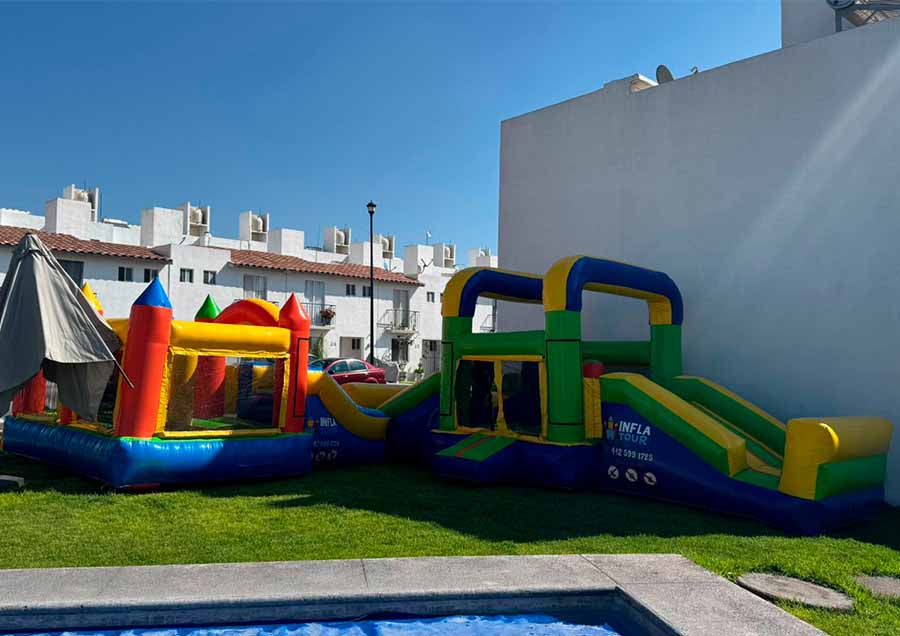 Renta de Inflables en queretaro castillo
