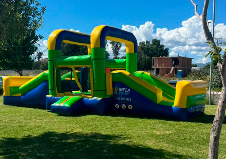 Renta de Inflables en queretaro de resbaladilla